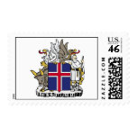 Iceland Official Coat Of Arms Heraldry Symbol Postage Stamps