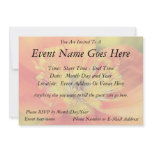 Iceland Poppy Custom Announcements