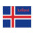 iceland, flag, postcard, national, patriotic, i