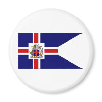 Iceland President Flag Magnet