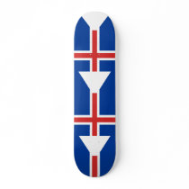 Iceland(State), hybrids Custom Skate Board