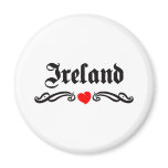Iceland Tattoo Style Fridge Magnets