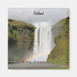 Iceland waterfall Magnet