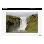 Iceland waterfall Zazzle Skin Decal For Laptop