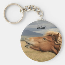 Icelandic horse Keychain