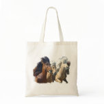Icelandic Horses Canvas Bags