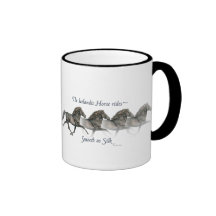 Icelandic horses ride as smooth as silk ~ Mug