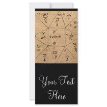 'Icelandic Manuscript' Rack Card Template