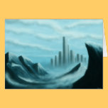 iceworld scifi/fantasy art notecard cards