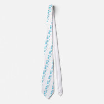icey Snowflakes blue Neckties