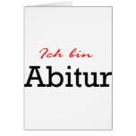 Ich bin Abitur icon Card