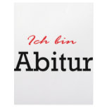 Ich bin Abitur icon Customized Letterhead