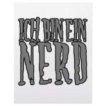 Ich Bin Ein Nerd Letterhead Template