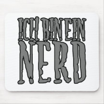 Ich Bin Ein Nerd Mouse Pad