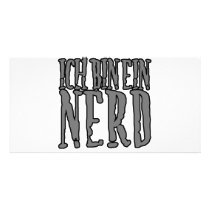 Ich Bin Ein Nerd photo cards by spyderfyngers Ich Bin Ein Nerd photo cards