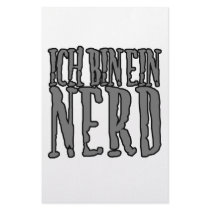 Ich Bin Ein Nerd stationery by spyderfyngers Ich Bin Ein Nerd stationery