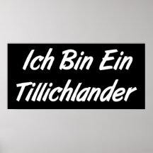 Ich Bin Ein Tillichlander Print
