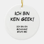 Ich bin kein Geek! Christmas Tree Ornaments