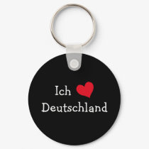 Ich liebe Deutschland keychains by definingyou Ich liebe Deutschland keychains