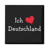 Ich liebe Deutschland magnets by definingyou Ich liebe Deutschland magnets