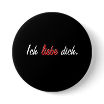 Ich liebe dich. buttons