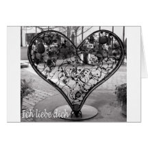 Ich liebe dich cards