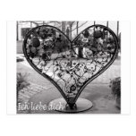 Ich liebe dich postcards