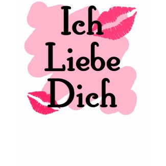 ich liebe dich shirt