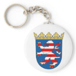 Ich liebe Hessen - Hesse/Germany, Coat of Arms Keychain