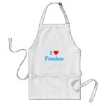 Ich liebe I love Franken aprons
