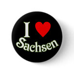 Ich liebe Sachsen Anstecknadel