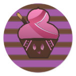 Ichigo Aisu Round Stickers