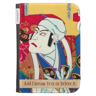 Ichikawa Danjuro - Actor Portrait utagawa kunisada Cases For Kindle