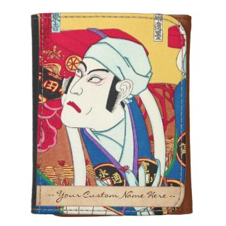 Ichikawa Danjuro - Actor Portrait utagawa kunisada Wallets