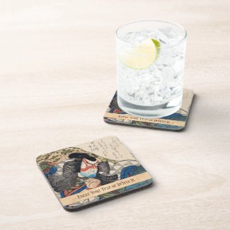 Ichikawa Danjuro IV in the Role of Kagekiyo art Coasters