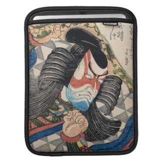 Ichikawa Danjuro IV in the Role of Kagekiyo art iPad Sleeves