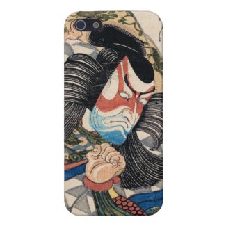 Ichikawa Danjuro IV in the Role of Kagekiyo art iPhone 5/5S Cases