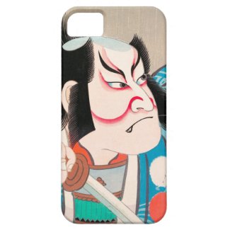 Ichikawa Danjuro kabuki samurai warrior tattoo art iPhone 5 Covers