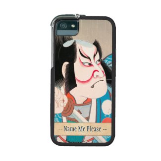 Ichikawa Danjuro kabuki samurai warrior tattoo art iPhone 5 Case