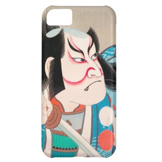 Ichikawa Danjuro kabuki samurai warrior tattoo art Case For iPhone 5C