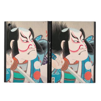 Ichikawa Danjuro kabuki samurai warrior tattoo art iPad Air Case