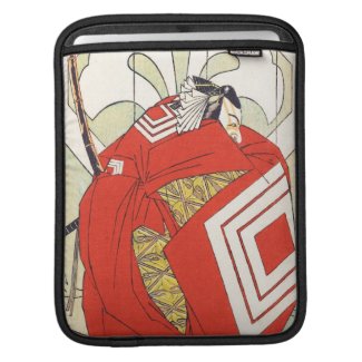 Ichikawa Danjuro V in a Shibaraku Role Katsukawa iPad Sleeve