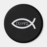 Ichthus - Christian Fish Symbol Refrigerator Magnet