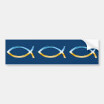 Ichthus - Christian Fish Symbols Bumper Sticker