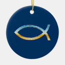 Ichthus - Christian Ornament