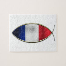 Ichthus - French Flag Jigsaw Puzzle