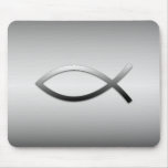 Ichthys Jesus Fish Mousepad