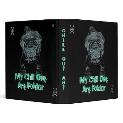 icicle pup Folder... Vinyl Binder by StarK8tz