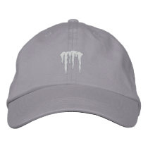 Icicles embroidered hats