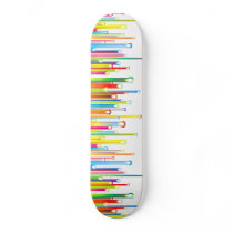 Icicles Skate Board